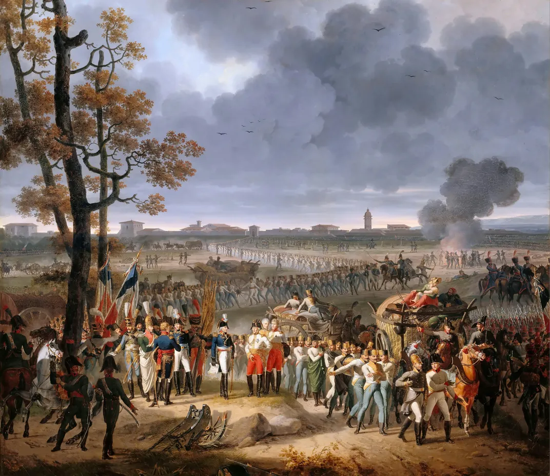 Austrias 1797 surrender of Mantua to Napoleon