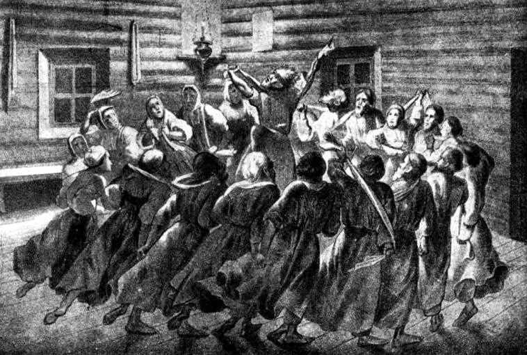 Ecstatic ritual of Khlysts