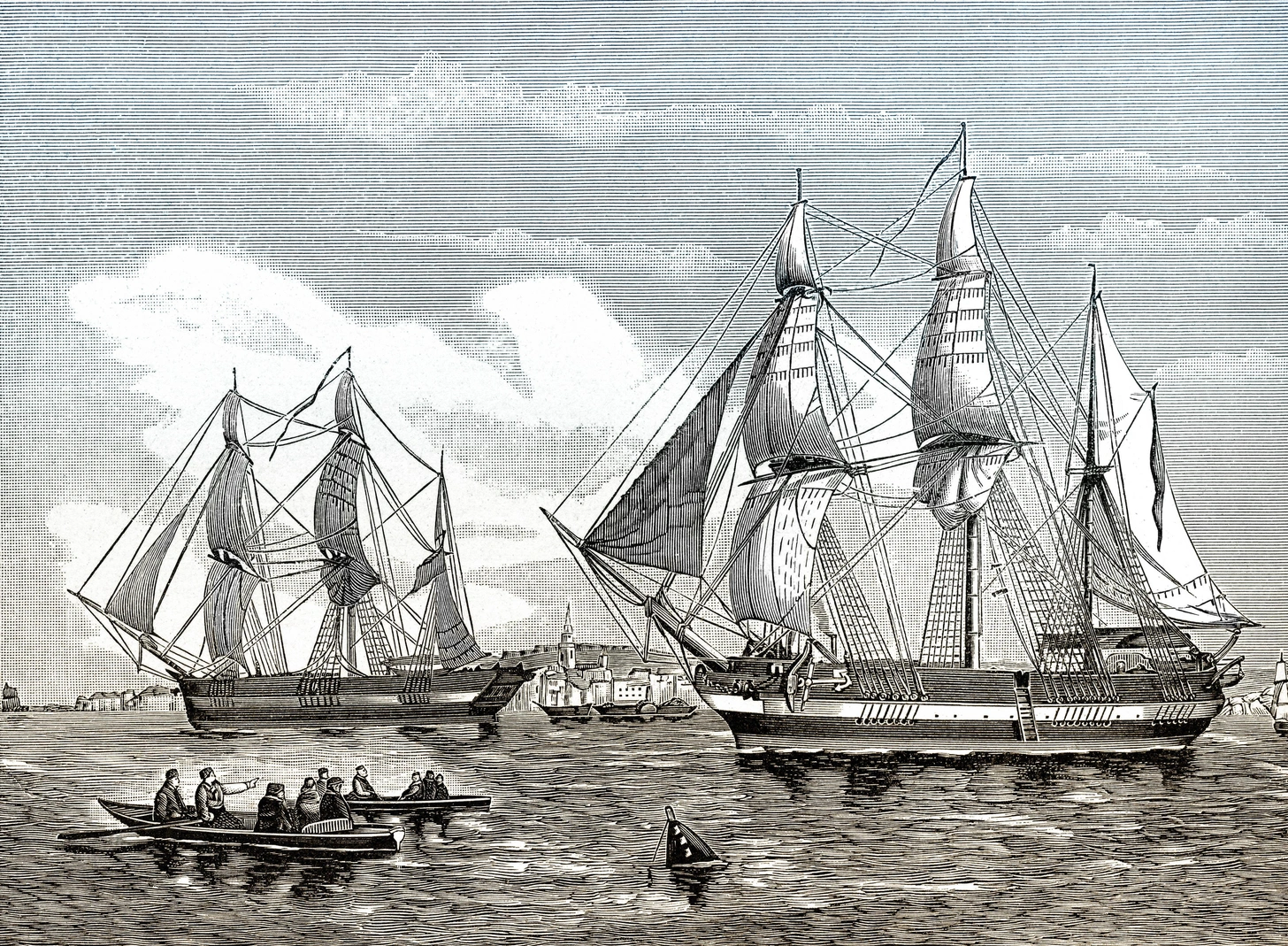 HMS Erebus and HMS Terror