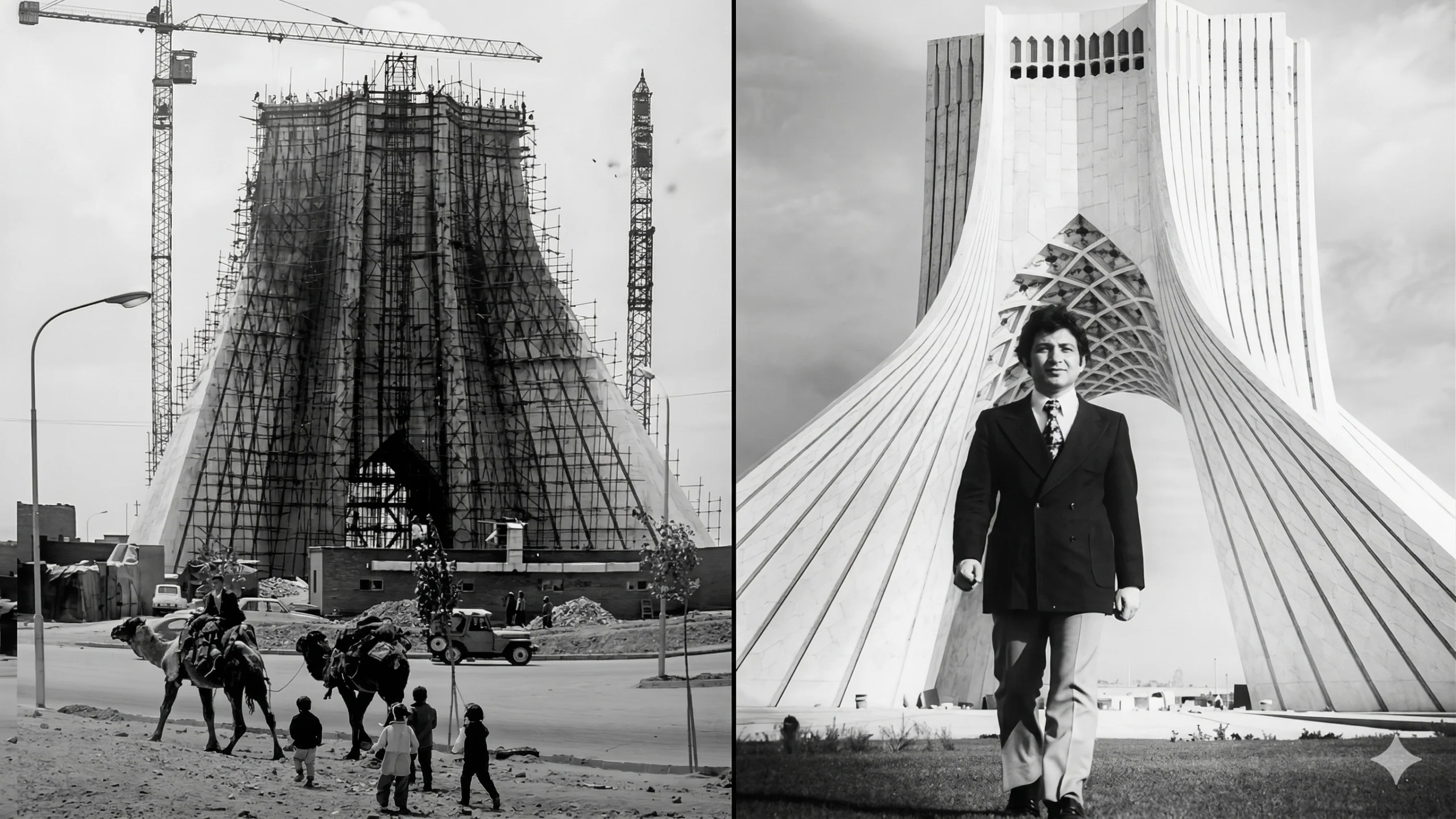 מגדל אזאדי: שער השיש שחיבר בין העבר המפואר לעתיד המודרני של איראן