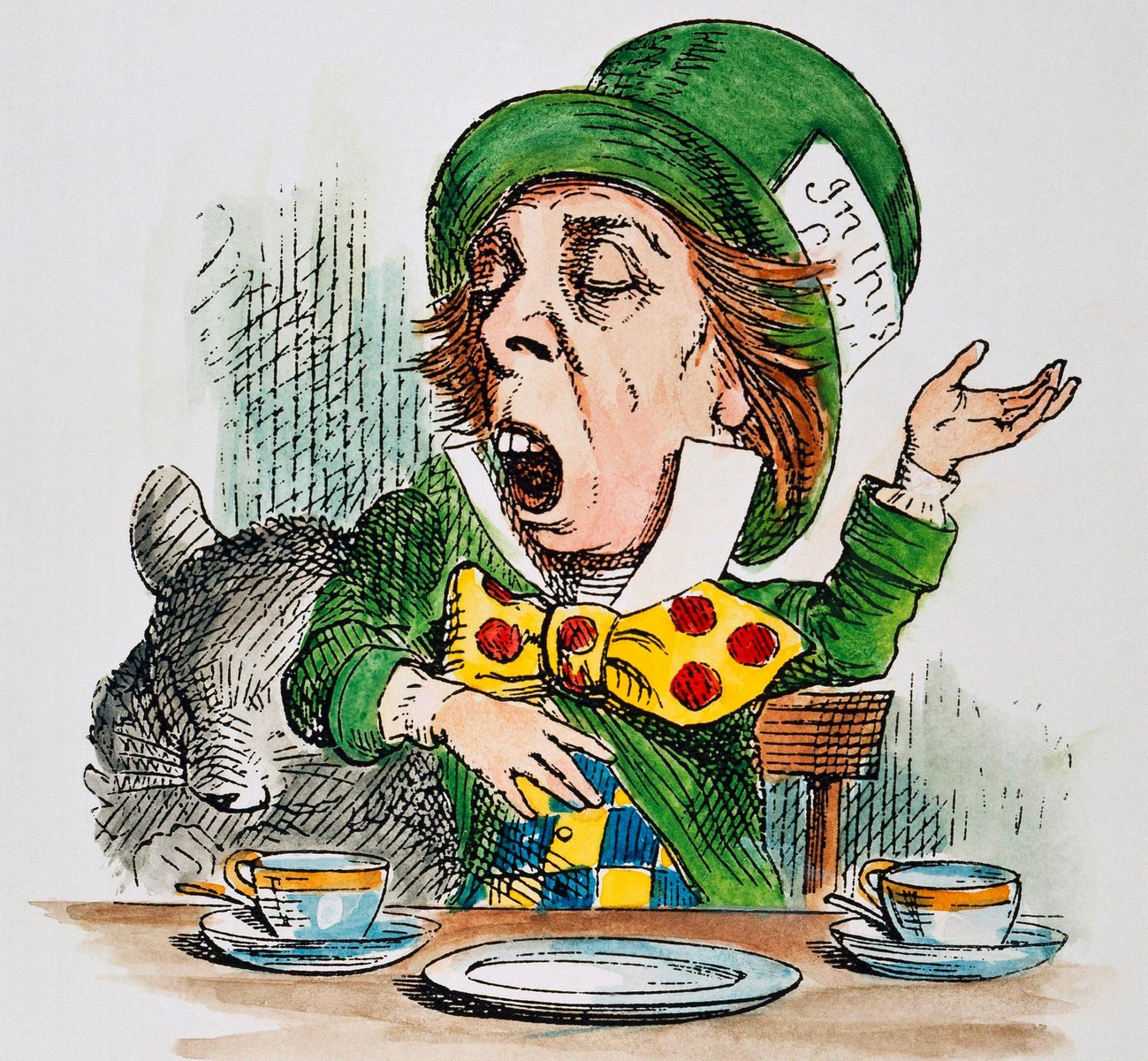 JOHN TENNIEL mad hatter