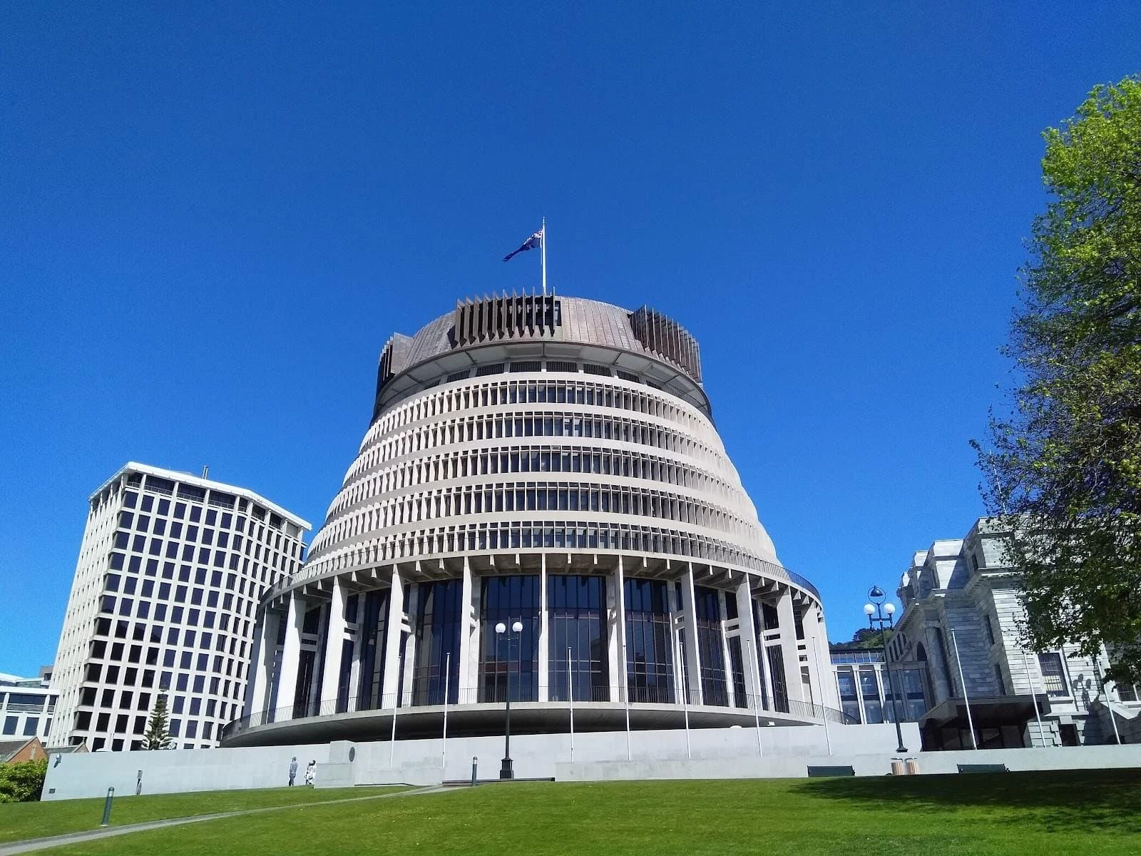 New Zealand Parliament Beehive