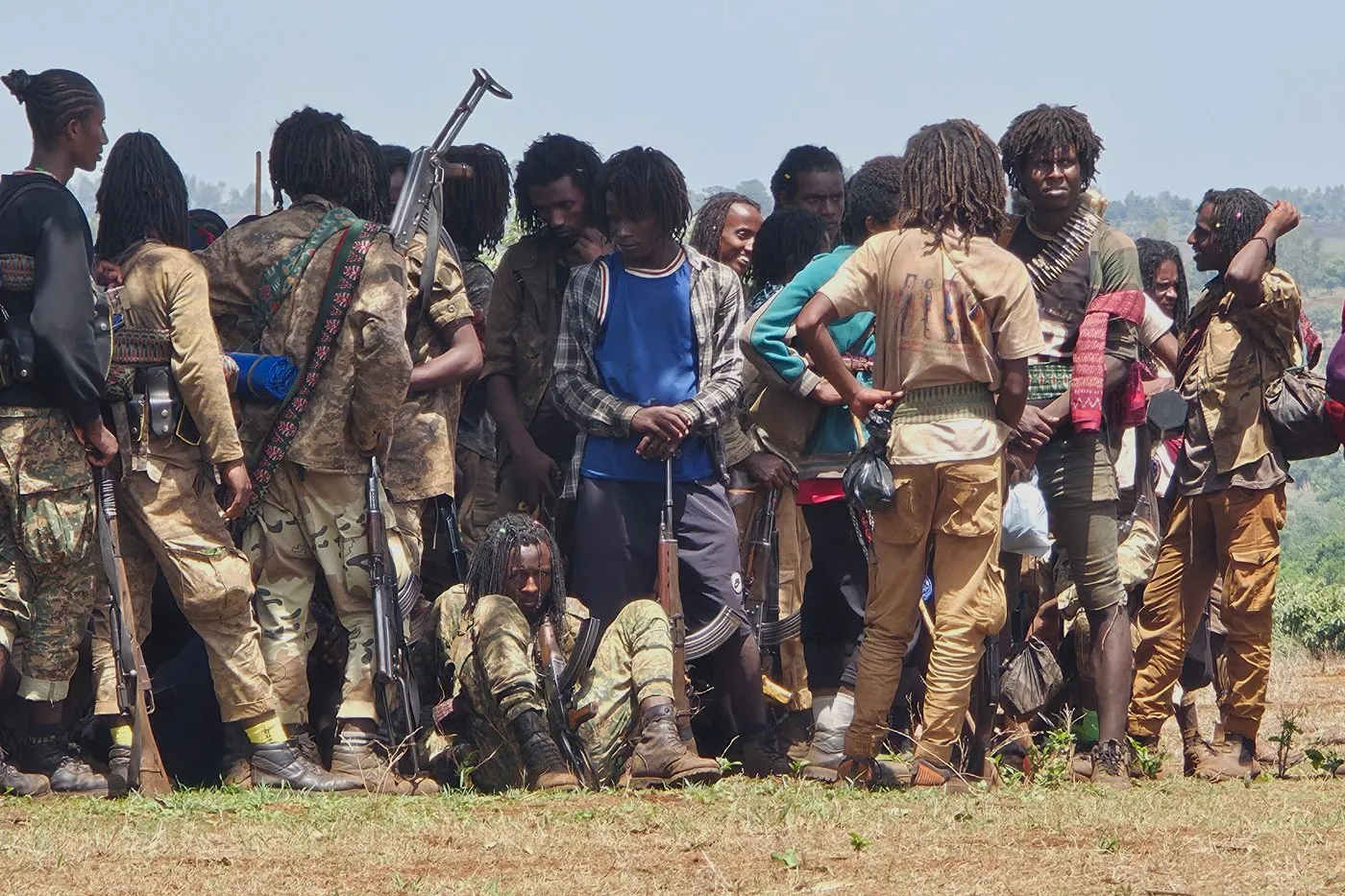 Oromo Liberation Army (OLA) fighters