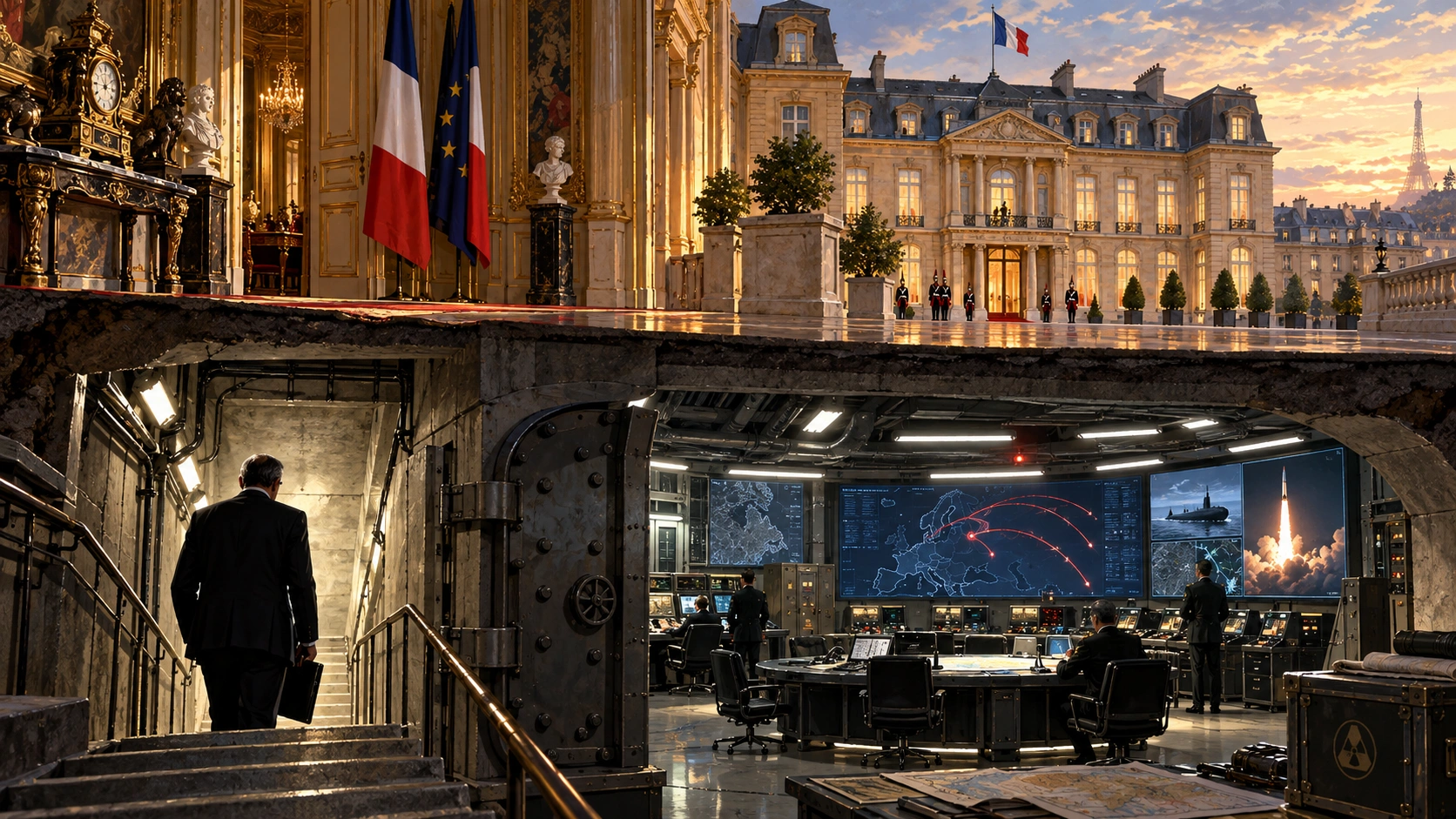 Palace Above, Command Bunker Below