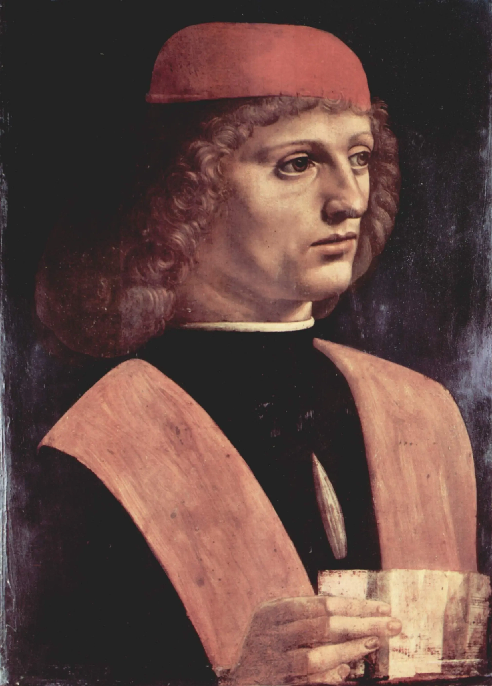 Portrait of a musician Leonardo da Vinci • Painting, 1485