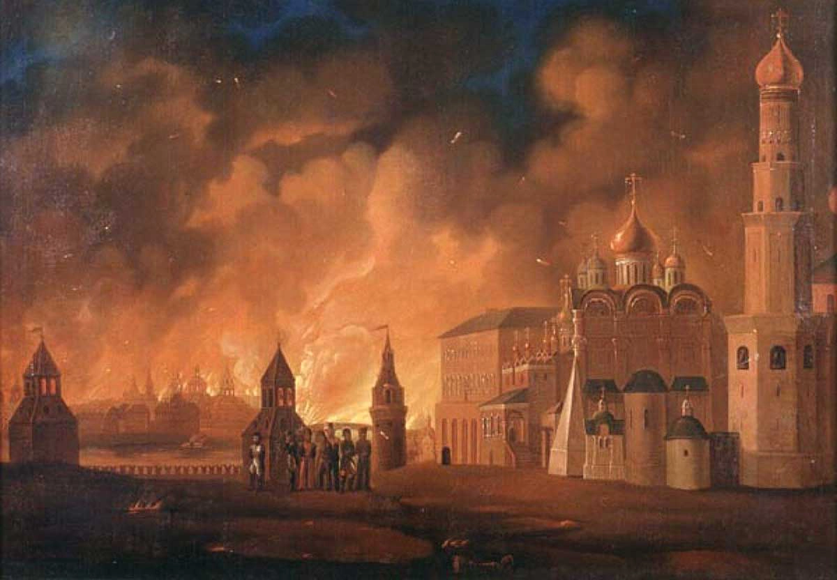 The Fire of Moscow, 1812