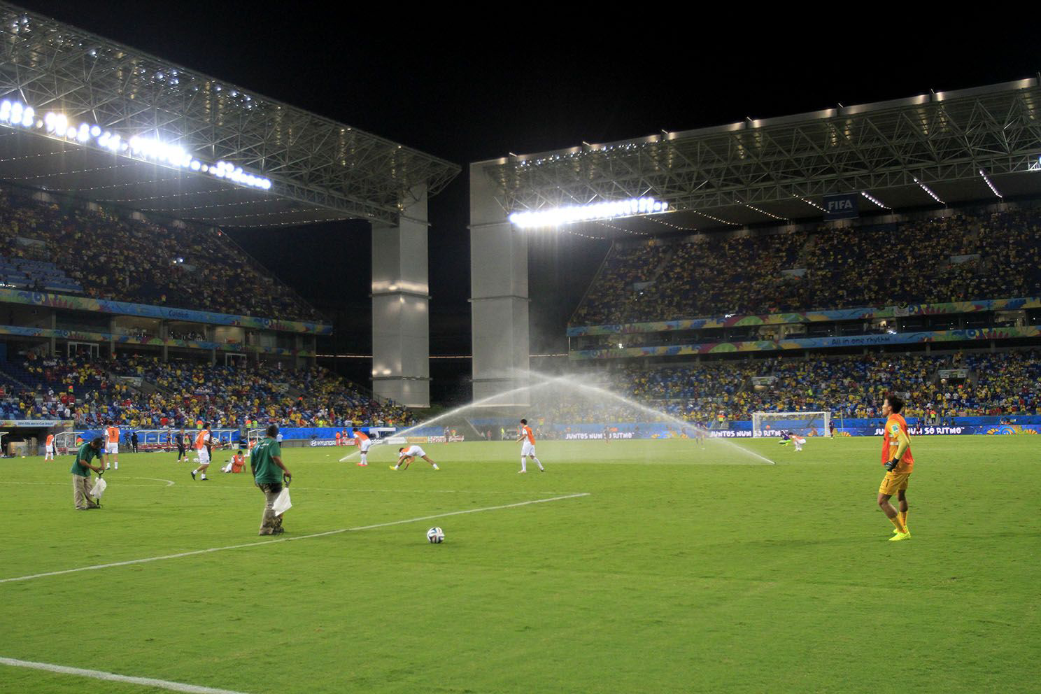 ארנה פנטנאל במונדיאל 2014. קרדיט: FIFA.