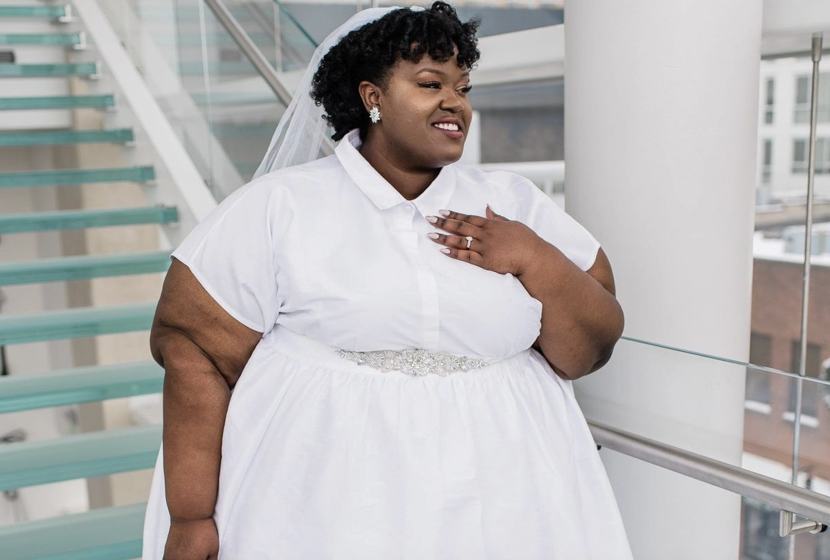 fat african bride