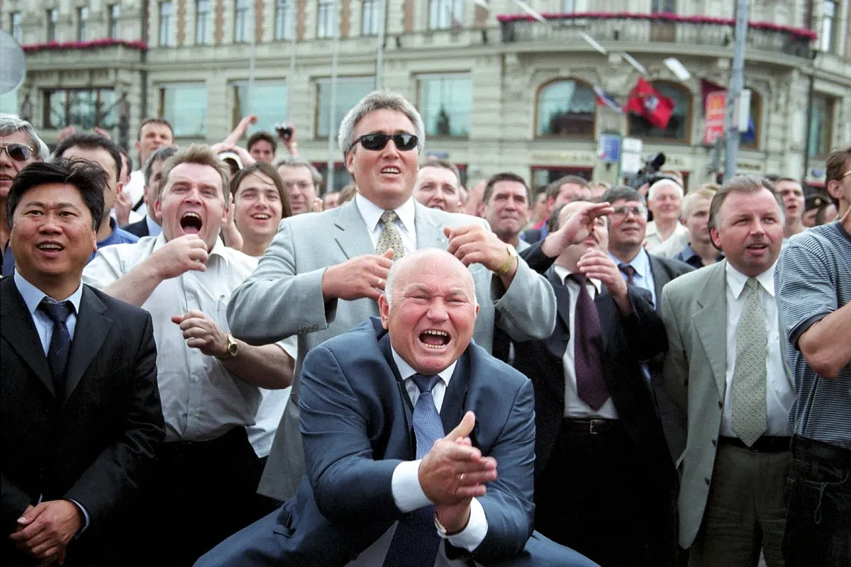 luzhkov during the 2002 fifa world cup