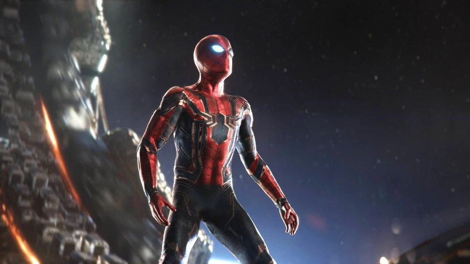 spiderman in avangers infinity wars