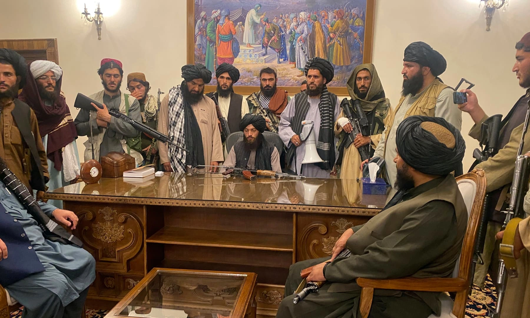 taliban press conference