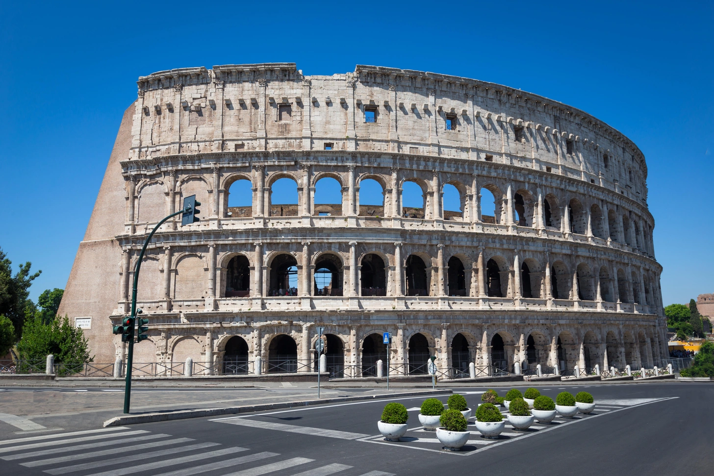 the colosseum in rome