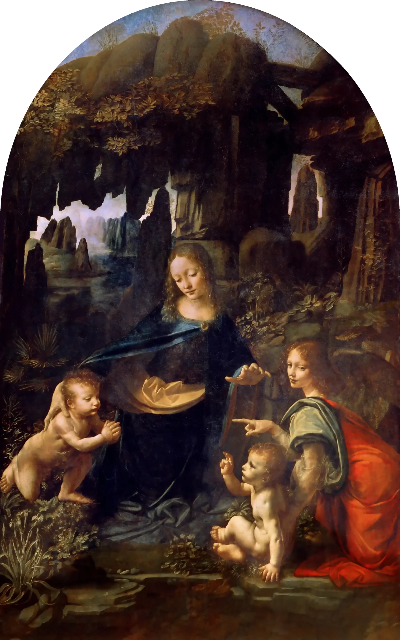 The Virgin of the Rocks (Madonna of the Rocks)