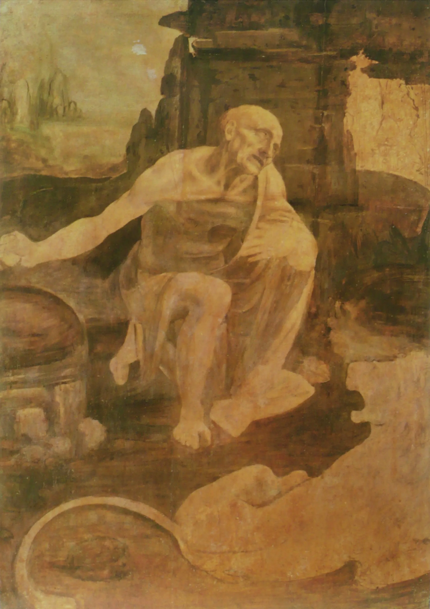 Saint Jerome in the desert