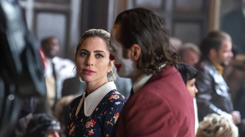 מצילומי הסרט "ג'וקר: טירוף בשניים".