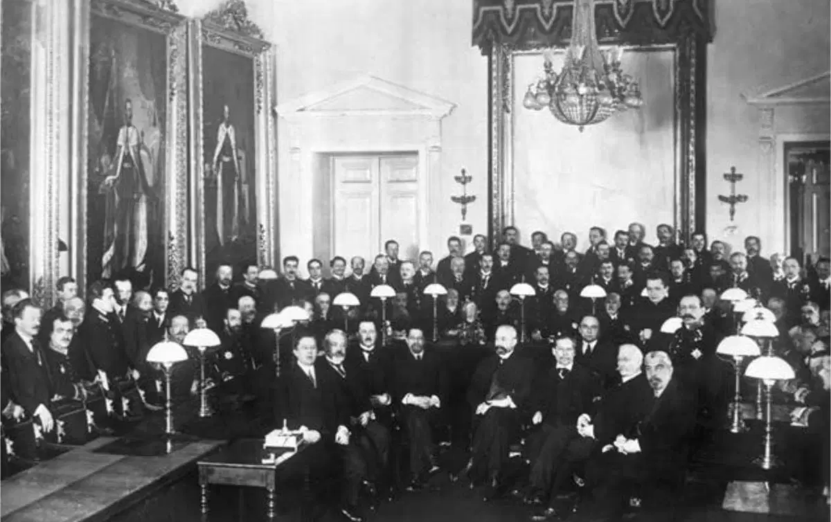 שרי הממשלה הזמנית, 1917.