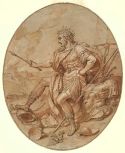 המלך נבוכדנצר מטיל מצור על ירושלים, מאת פרנס פורבוס, 1880. מקור: מוזיאוני האמנות של הרווארד.