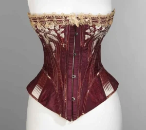 מחוך מתוצרת Worcester Corset Company, 1876. מקור: Metropolitan Museum of Art, New York.