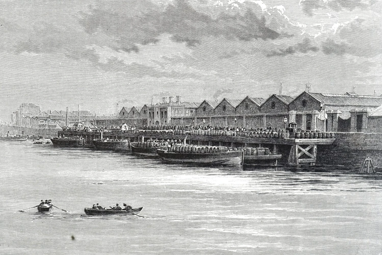 מבשלת גינס בדבלין, המאה ה-19.