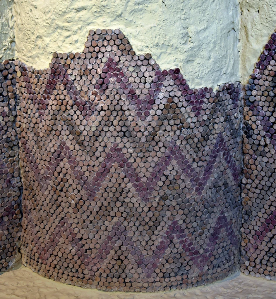 קיר פסיפס במקדש בעיר וורכּא (אוּרוּכּ), עיראק, המאה ה-4 לפני הספירה. מוזיאון פרגמון, ברלין, גרמניה. מקור: OSAMA SHUKIR MUHAMMED AMIN FRCP