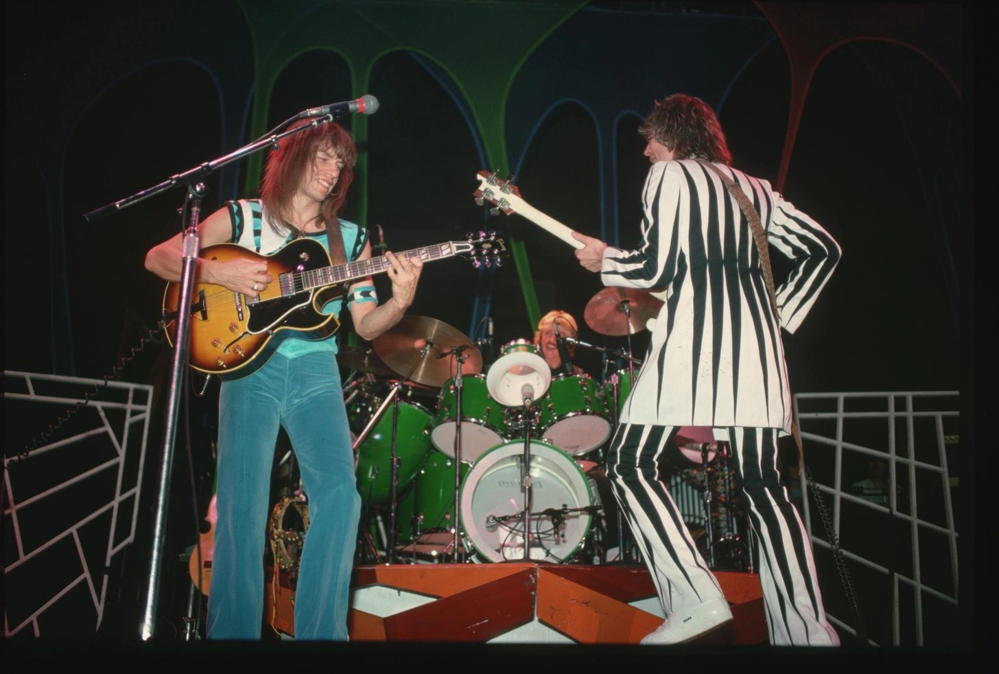 הופעה של להקת Yes, שנת 1977. מקור: Lynn Goldsmith/Getty Images