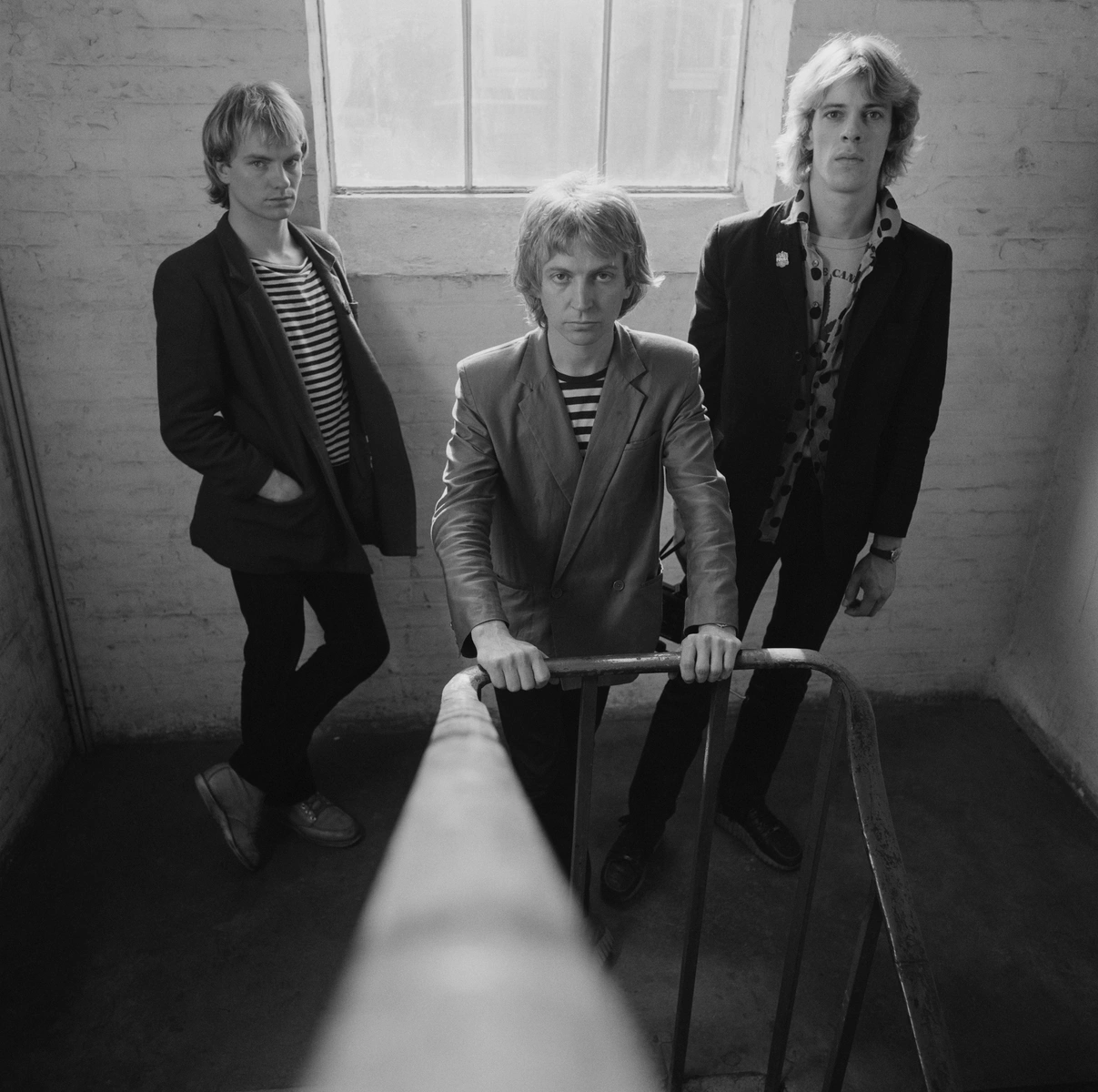 להקת the police בערך בשנת 1979. מקור fin costelloredfernsgetty images