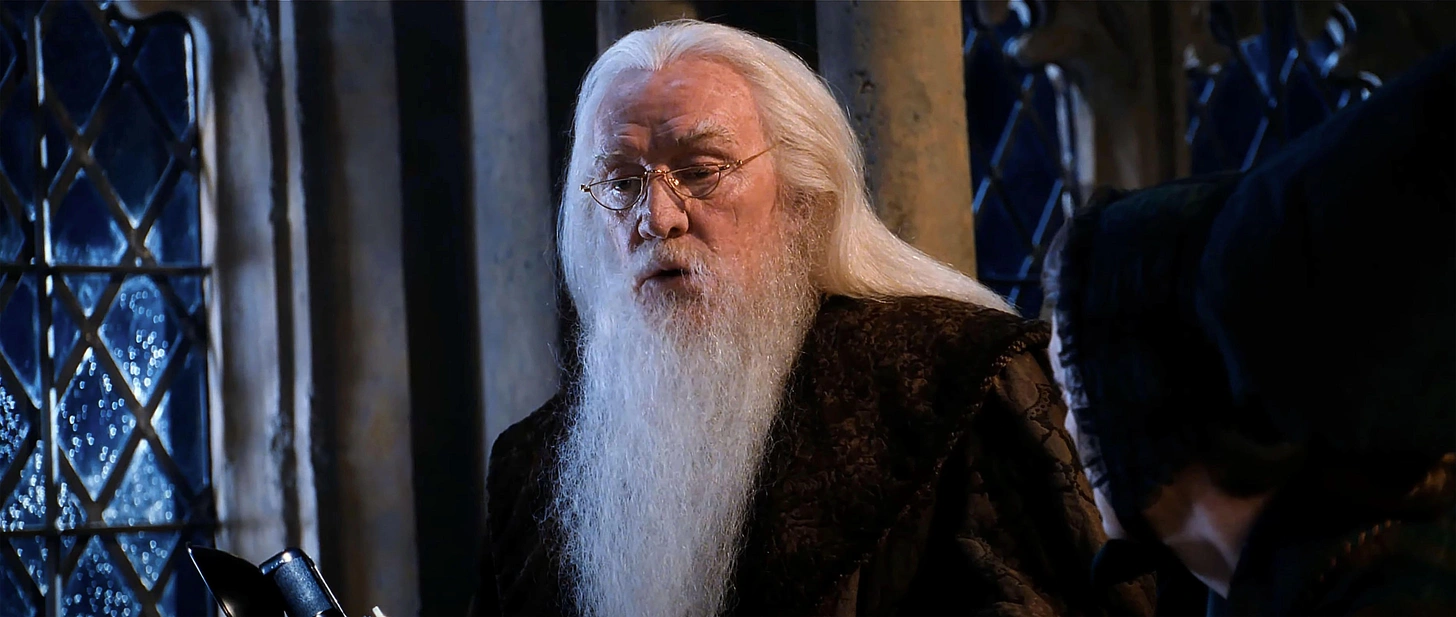 ריצ׳רד האריס כדמבלדור